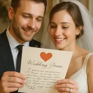 Generate Wedding Poem with Names