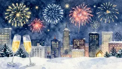 Wishing You a Magical New Year! 🎄
