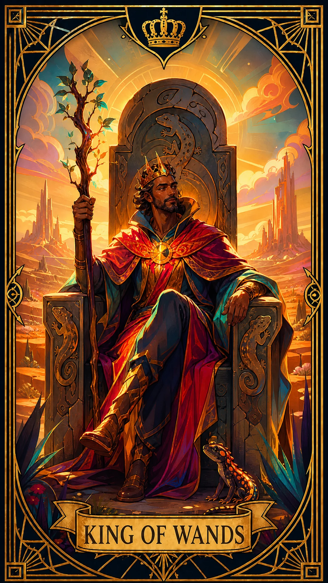 King of Wands Tarot Card Meaning