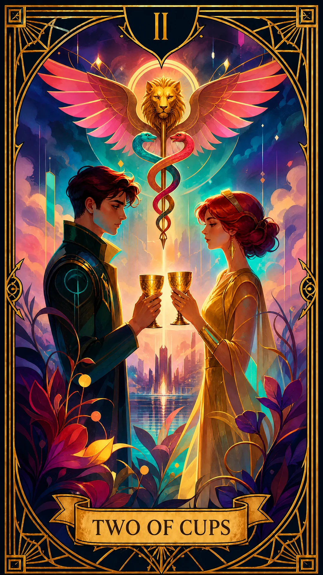 Two of Cups Tarot Card Meaning