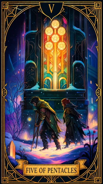 five-of-pentacles
