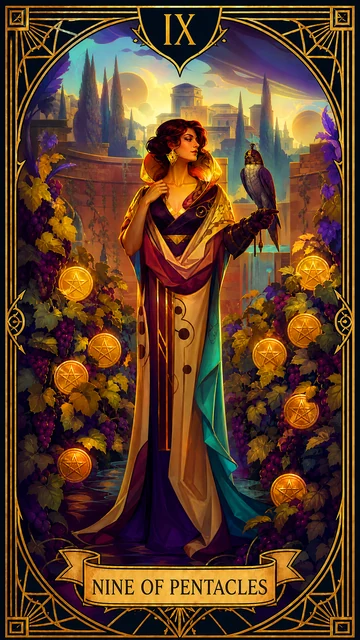 nine-of-pentacles
