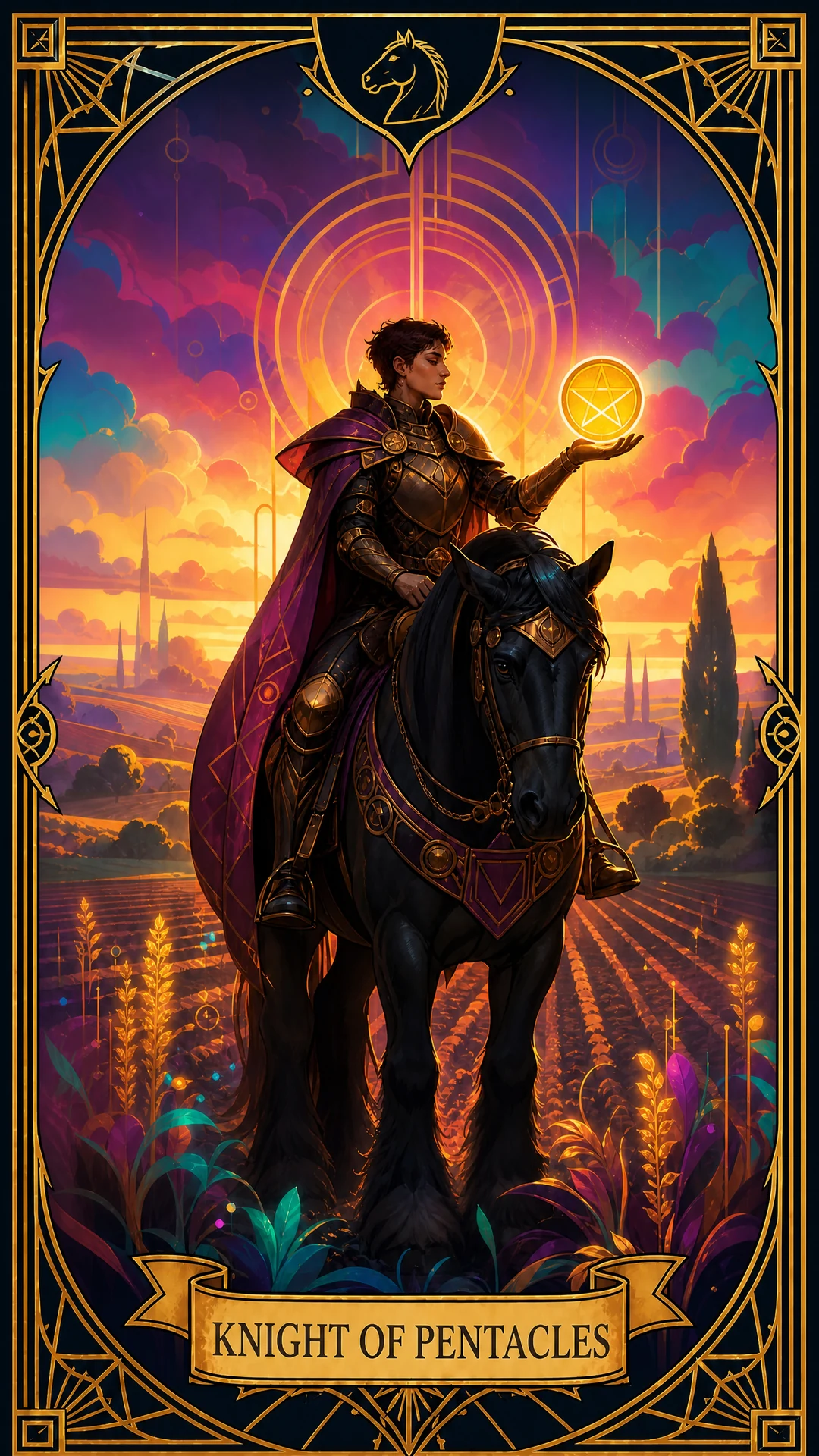 Knight of Pentacles Tarot Card Meaning