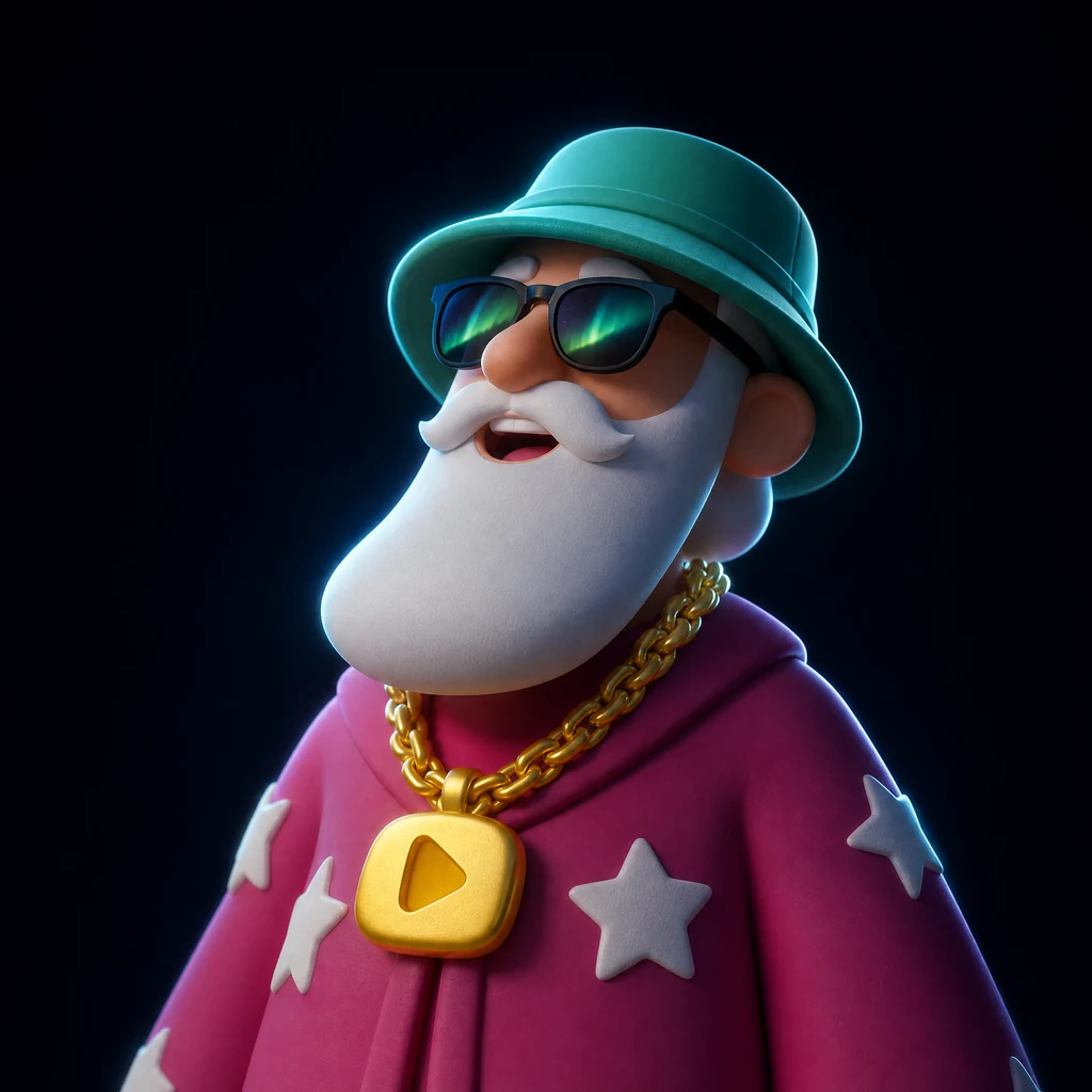 Vizardio wizard looking up