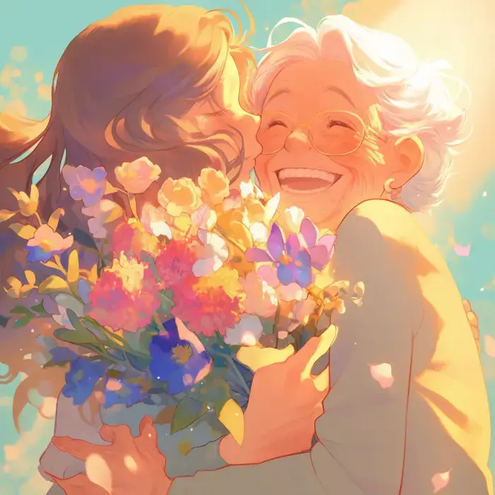 تبریک تولد برای مادربزرگ